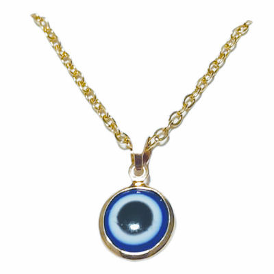 Evil Eye Goldtone Necklace